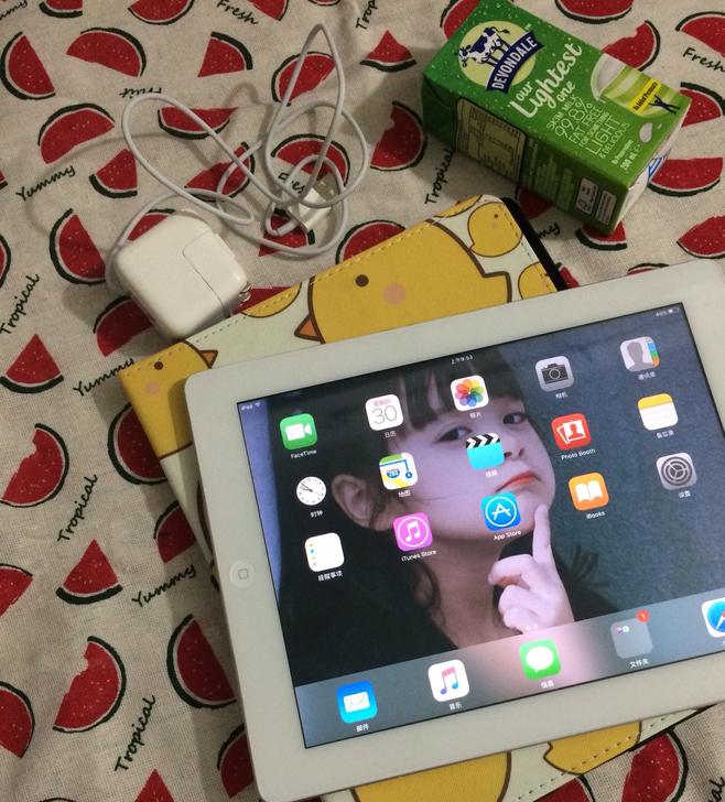 闲置女生自用平板ipad5gwifi版平板...