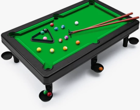 爆款台球桌家用仿真台球男女孩益智迷你桌球亲...