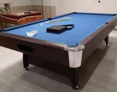 【特价出20张台球桌】标准台球桌美式黑八桌...