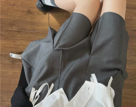 muzi 2021夏季/动感网球少女 高腰...