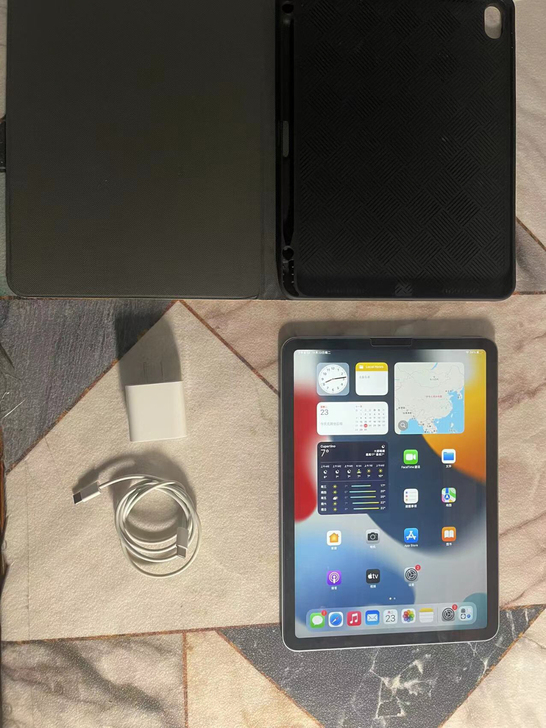 ipad Air4 256G天蓝色国行充新...