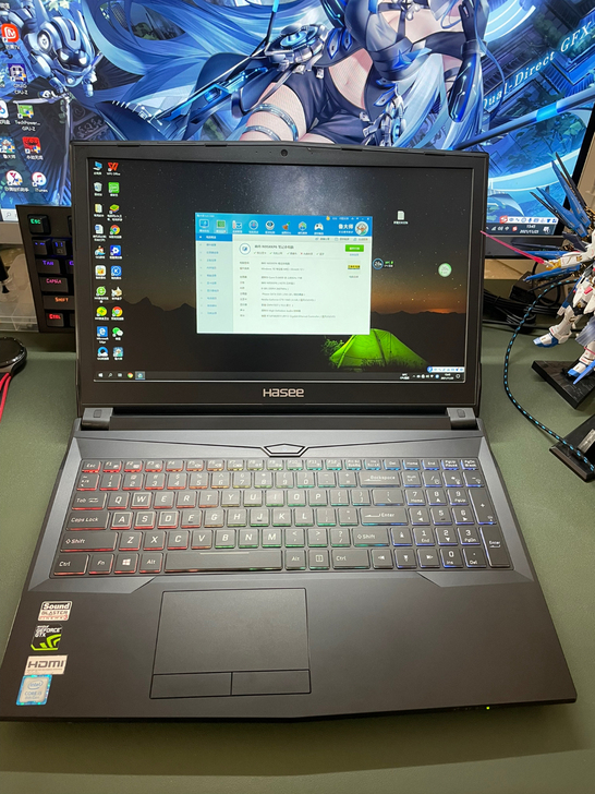 神舟战神zx7性能游戏本 桌面级i5-84...