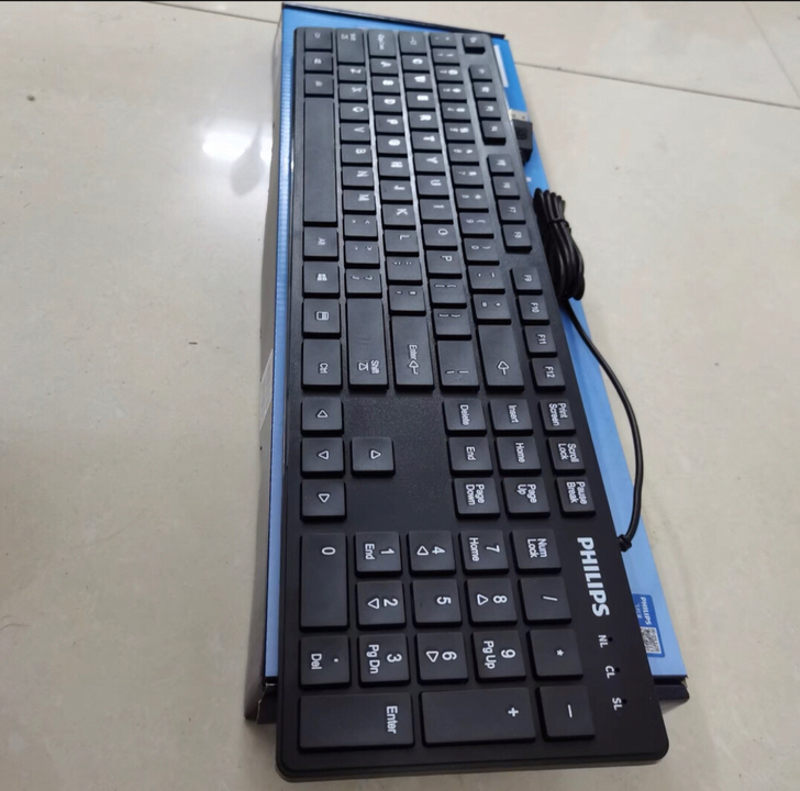 飞利浦K302正品商务游戏办公键盘。