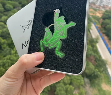 始  祖鸟夜光钥匙扣 朋友送的，自己留了一...