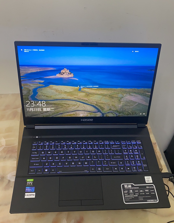 17寸i7十代2060神舟战神g8_cu7...