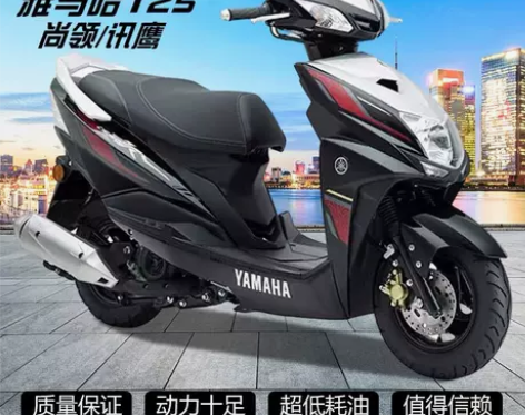 二手原装电喷雅马哈尚领/迅鹰125cc踏板...