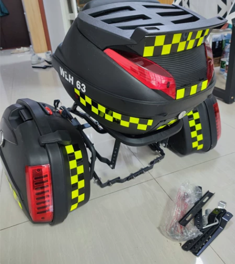 万里豪42L三箱尾箱边箱组合，摩旅三箱 附...