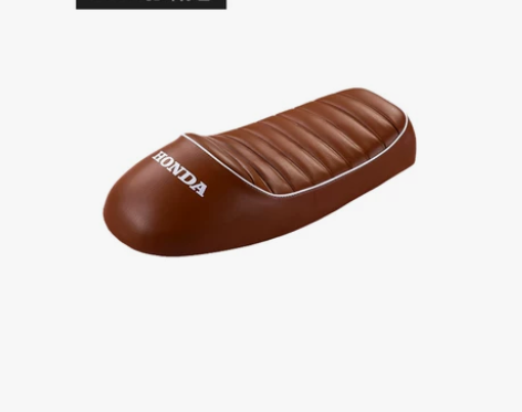 ?摩托车改装复古驼峰坐垫毛毛虫座垫座包鞍座...