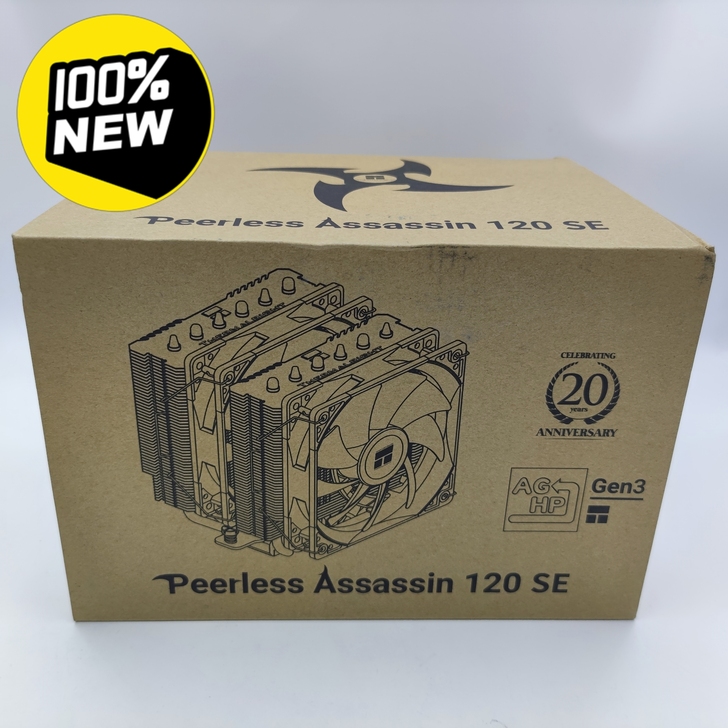 利民 PA120 SE 双塔双扇CPU散热...