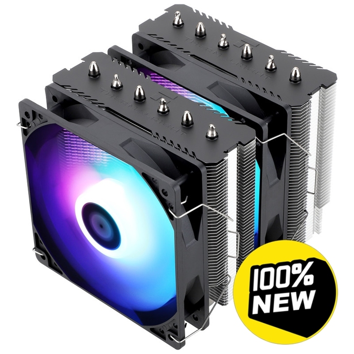 利民 PA120 SE ARGB 炫彩双塔...