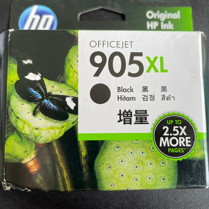 hp905xl黑色墨盒  明年六月到期，购...