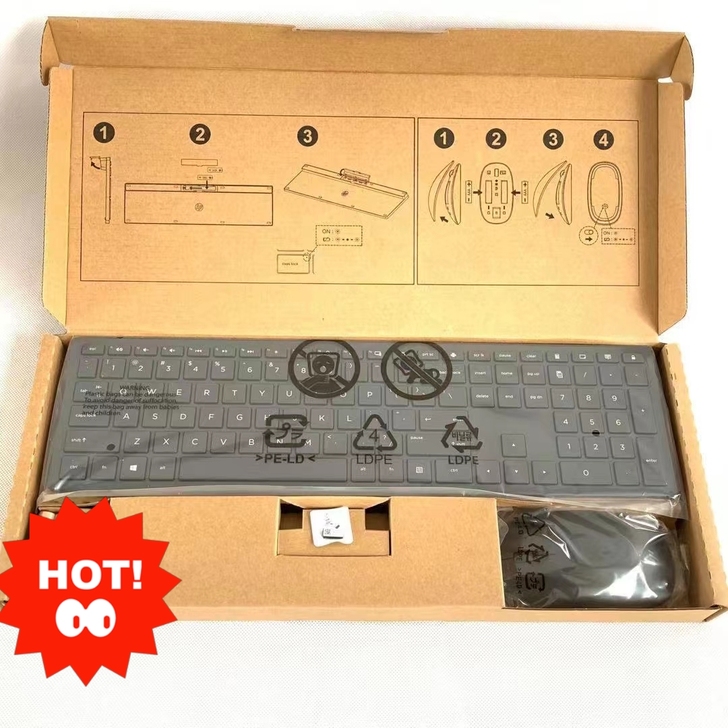 惠普无钱ENVY 无线键盘鼠标套装envy...