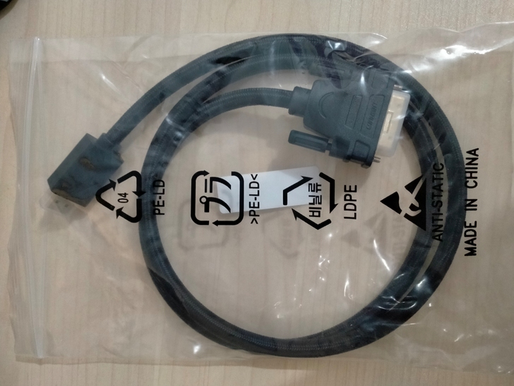 hdmi_dvi 黑线，带棉网编织，1米，...