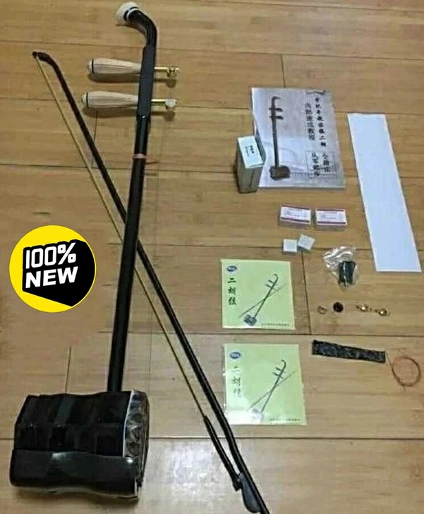 全新二胡，琴行468买的，一次没有用过，音...