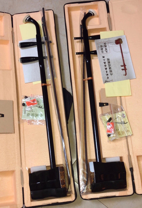 【低价出售】全新檀木二胡处理,琴行最少卖1...