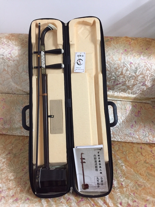 【原价3000】黑檀木二胡,琴行工厂发手工...