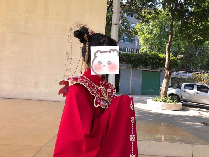 理想汉服家的花嫁，原创正，吊牌放家了，L码...