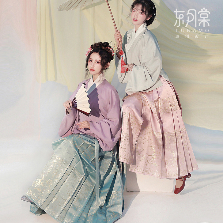 东月棠 袄琵琶袖 平价明制汉服女中国风正品...