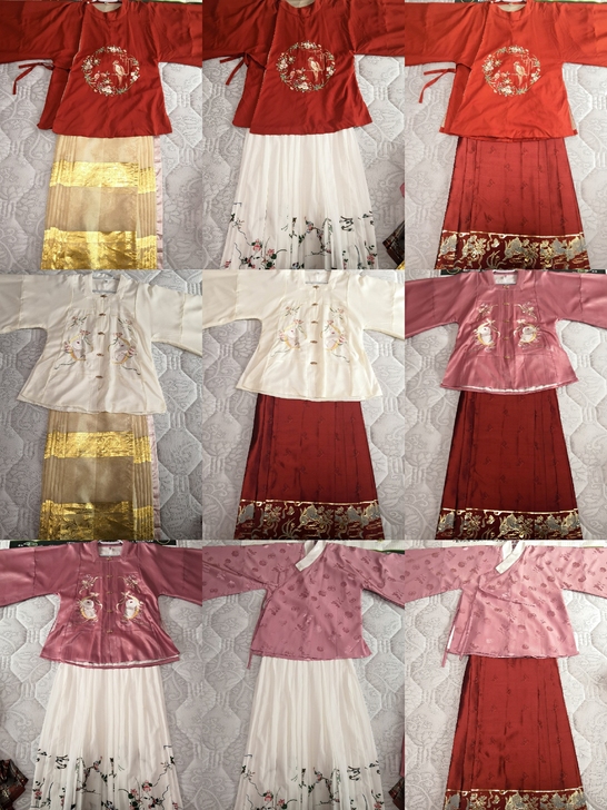 明制宋制汉服搭配合集