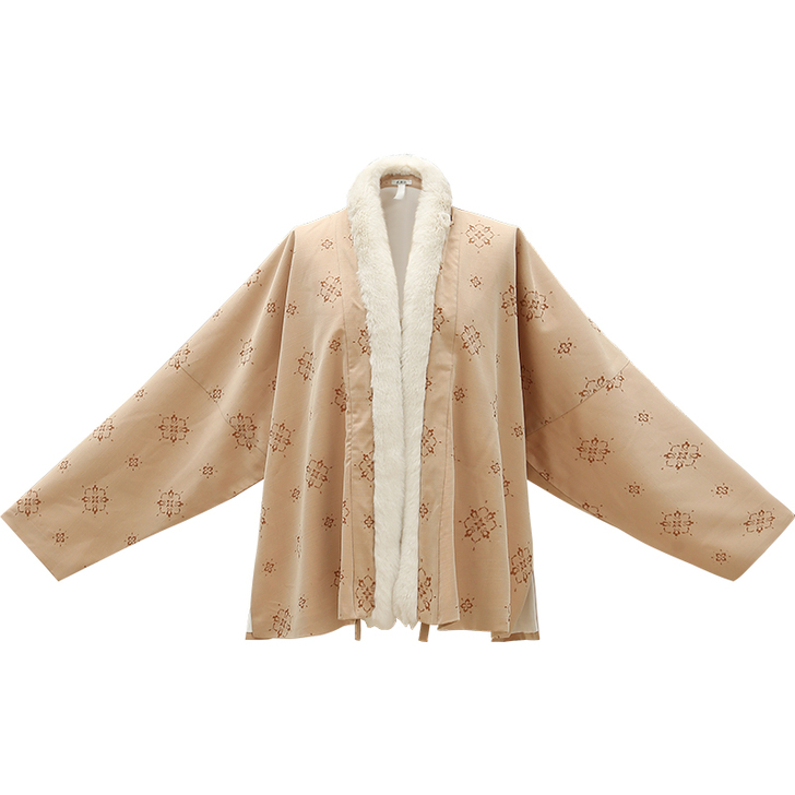 花朝记【小团圆 】汉服原创设计宋制飞机袖外...