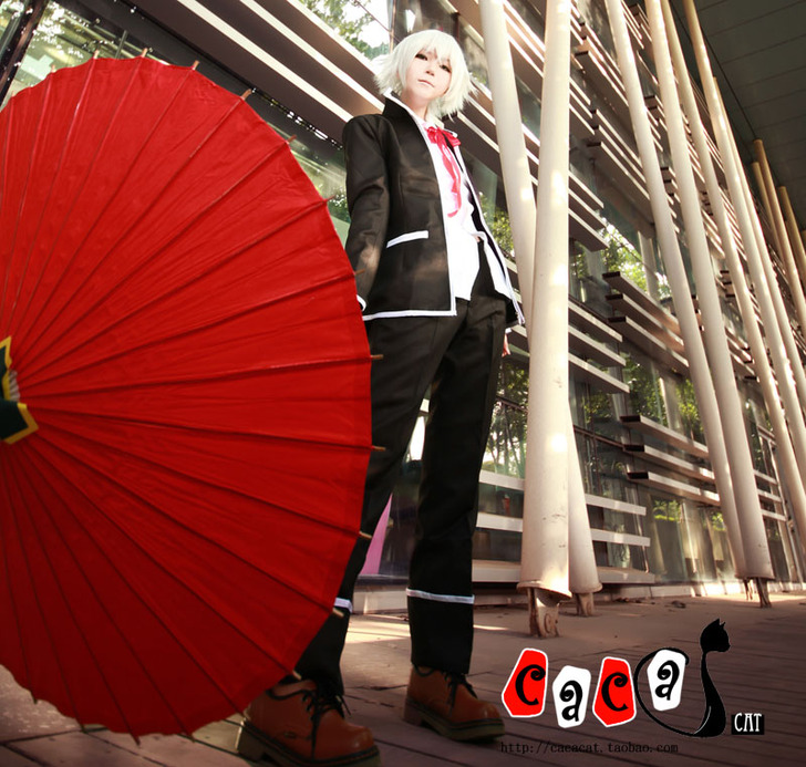 红色油纸伞，蛮厚实的，可汉服可出cos伞 ...