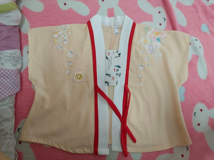 出短褙子，出短褙子，出短褙子，整套汉服买的...