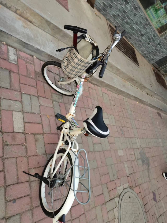 8成新,折叠自行车一辆,处理,150,个人...