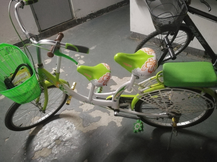 珂优特的亲子车，可以带两个孩子，平时只接送...