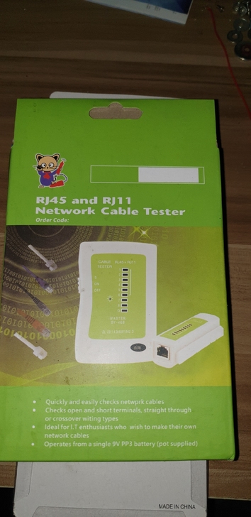 网线钳、测试仪 新的没用过