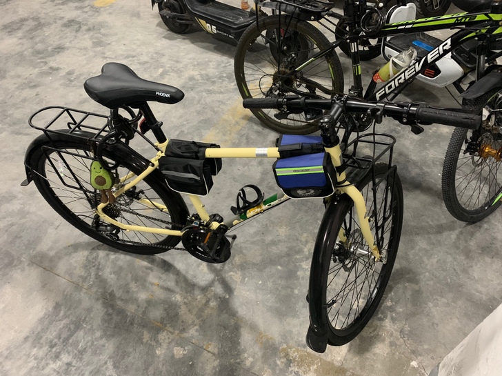 凤凰旅行自行车