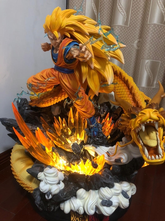 优质七龙珠20厘米以上大型手办孙悟空贝吉塔...