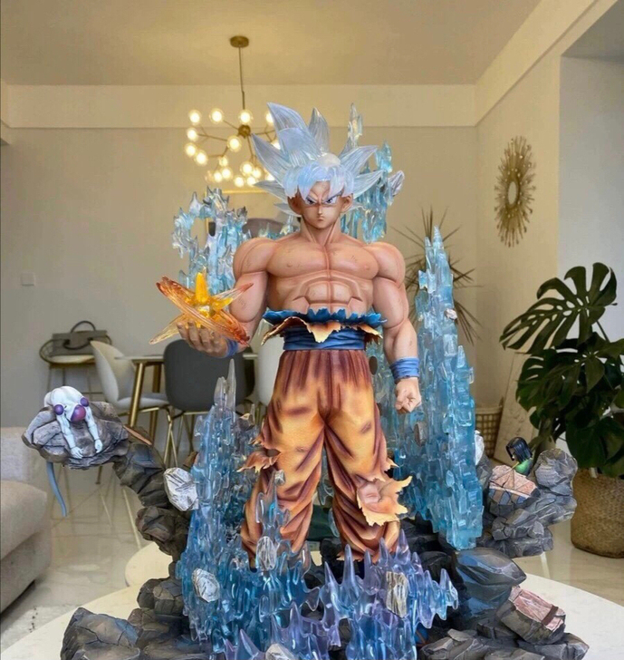 优质七龙珠大型手办孙悟空贝吉塔特兰克斯动漫...