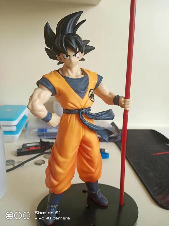 七龙珠20周年棍子孙悟空手办筋斗云摆件车载...