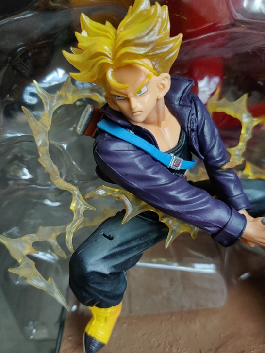 七龙珠赛亚人特兰克斯手办模型全新，盒装，做...