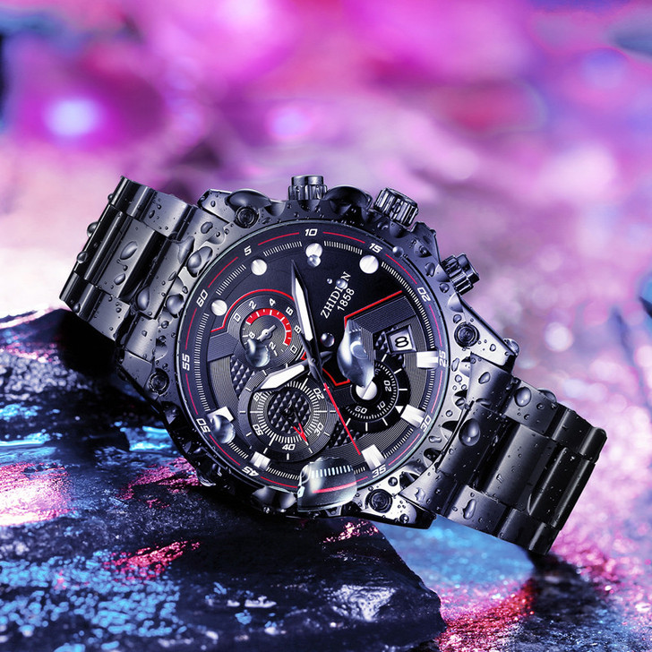 2021年新款阿玛妮黑武士手表男士全自动机...
