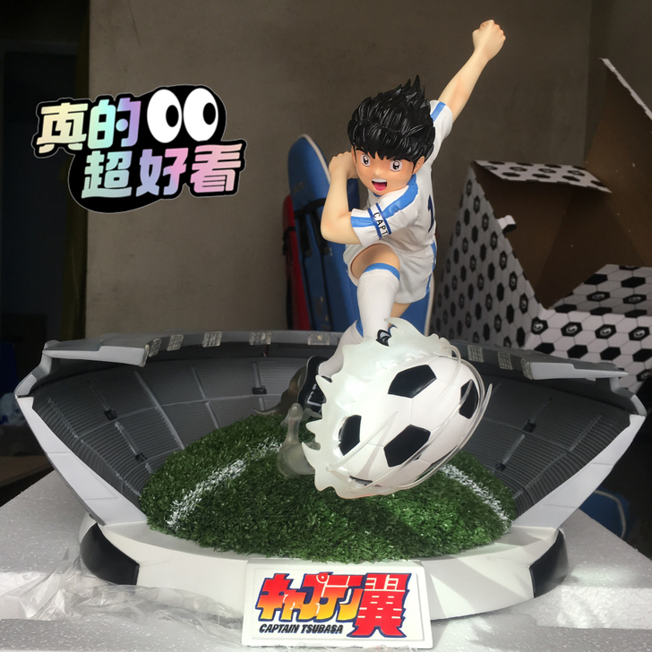 足球小将 鲨鱼工作室 大空翼gk雕像 手办...
