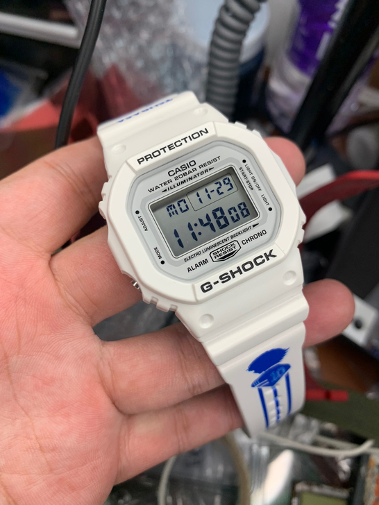 dw-5600 联名  方块  足球小将