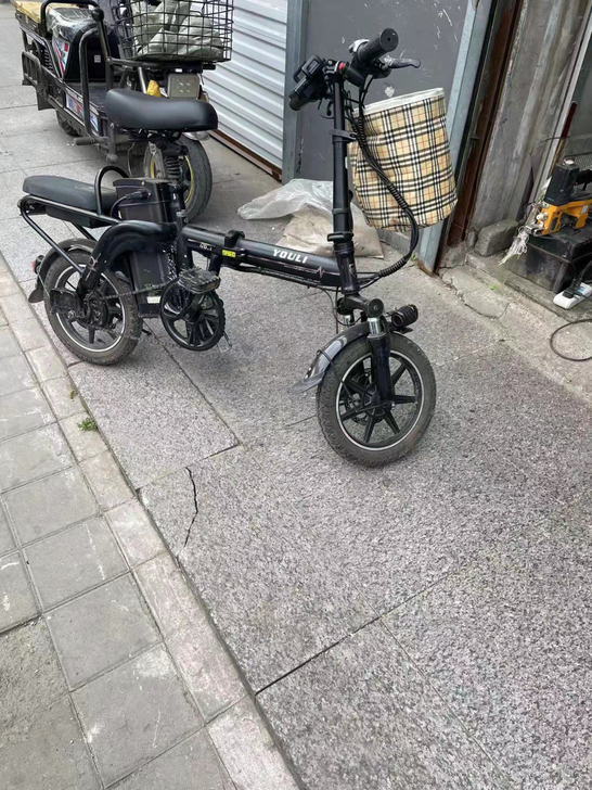 电动车可折叠,可代价,可上电梯,速度还可以...