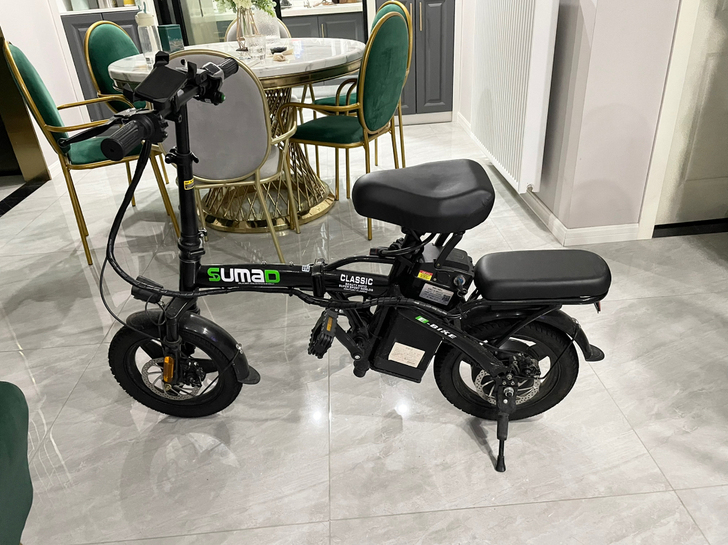 名顶9.99新折叠车 买回来只用过3次...