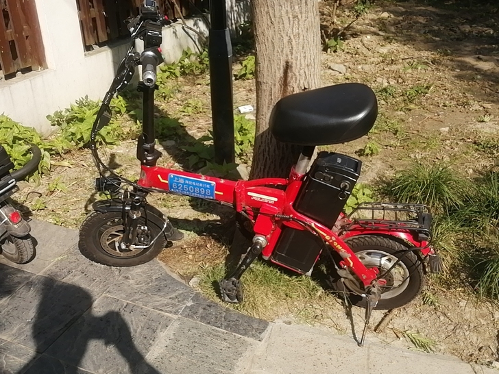 上海欧通折叠锂电车，48伏