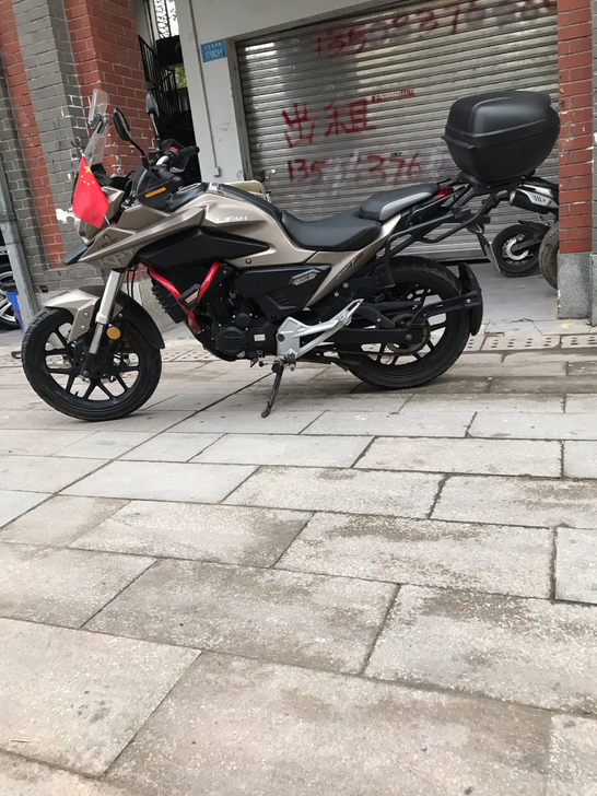 力帆kpt200摩托车拉力车，18年的手续...