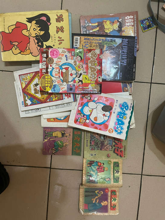 一本5块，有缘人来。柯南蜡笔小新老夫子小丸...