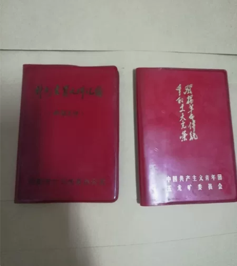 卡片，老物件日记本2个合售。全新版，有几页...