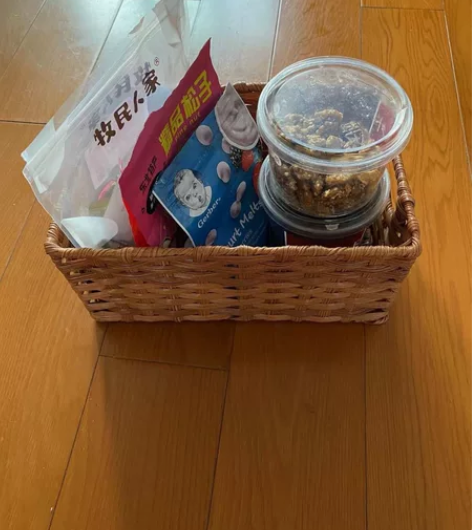 防水仿藤编织收纳筐零食杂物收纳盒玩具藤编收...