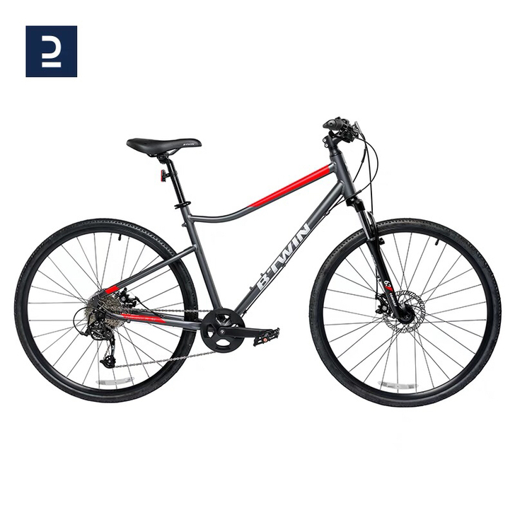 迪卡农自行车,就买回家骑了3次。