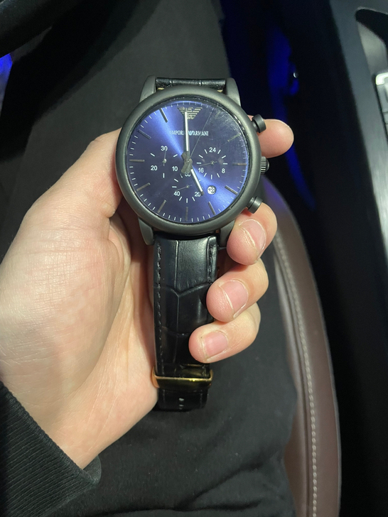 阿玛尼手表ar1979，原装表带太大，更换...