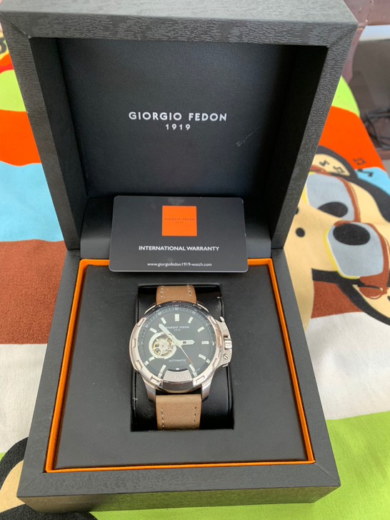 乔治菲登1919手表 磨损如图 带原盒 带...