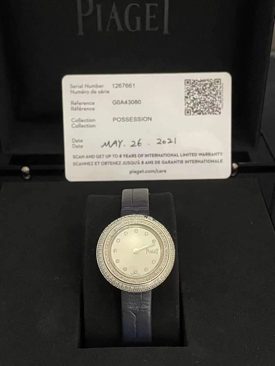 伯爵女表 21年全套29表径 精钢材质 ...