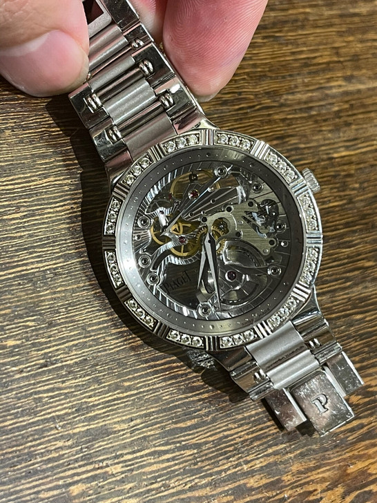 伯爵 白金原钻 镂空机芯 公价64万