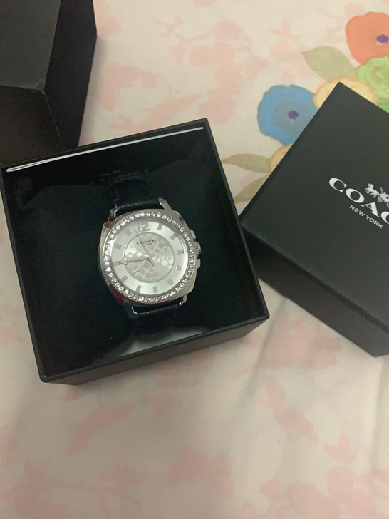 coach手表，boyfriend 黑色 ...